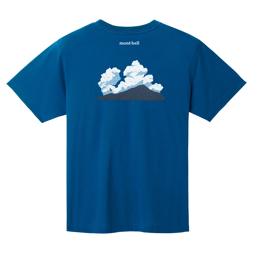US ペアスキンコットン T 夏雲