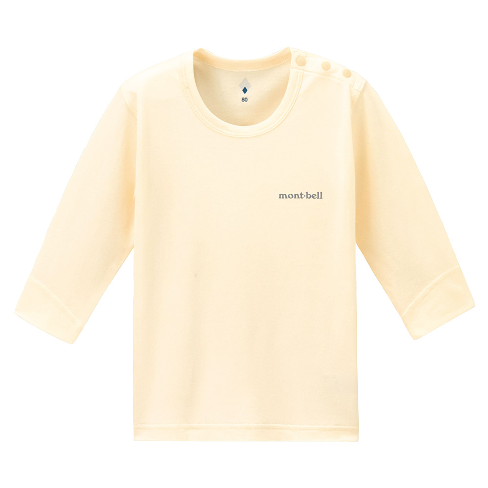 スペリオシルク L.W. ラウンドネックシャツ Baby's 80-90