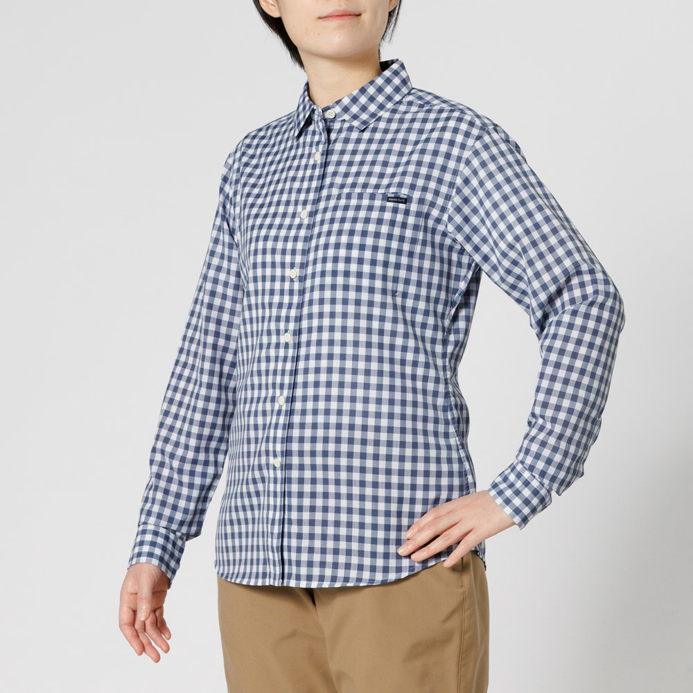 US WIC.ライト シングルポケット ロングスリーブシャツ Women's