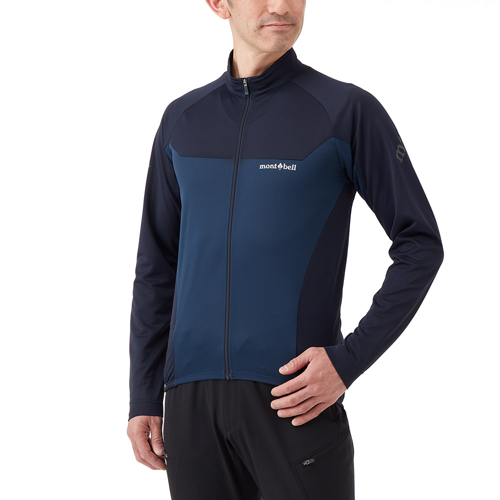 サイクール ロングスリーブジップシャツ Men's