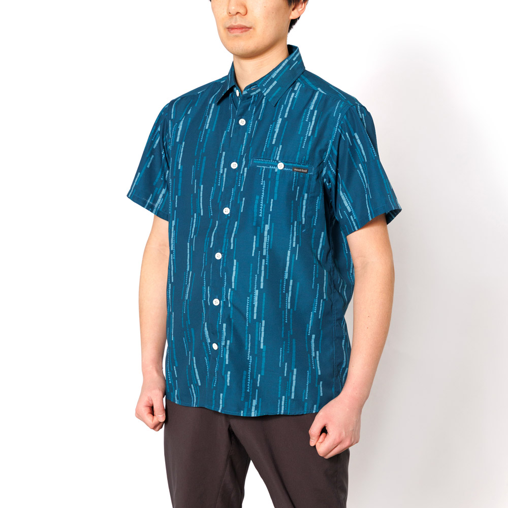 WIC.ライト プリント ショートスリーブシャツ Men's
