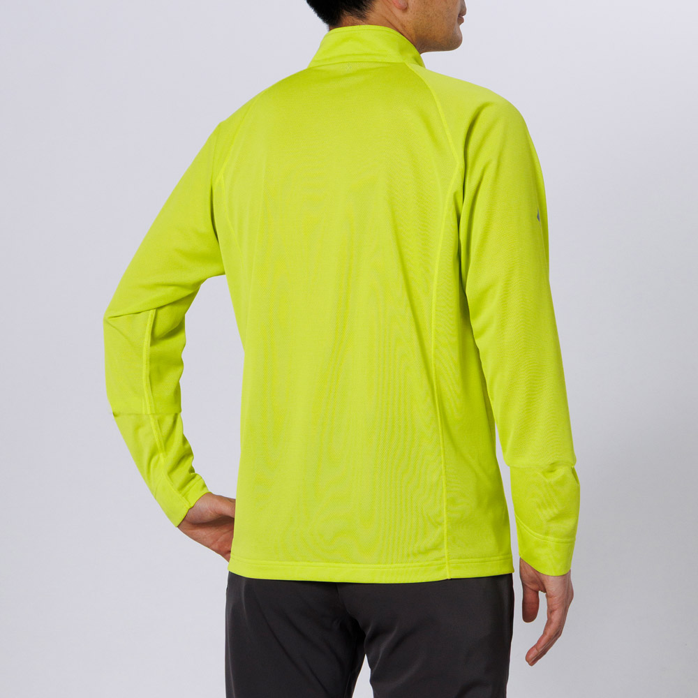 US クールロングスリーブ ジップシャツ Men's