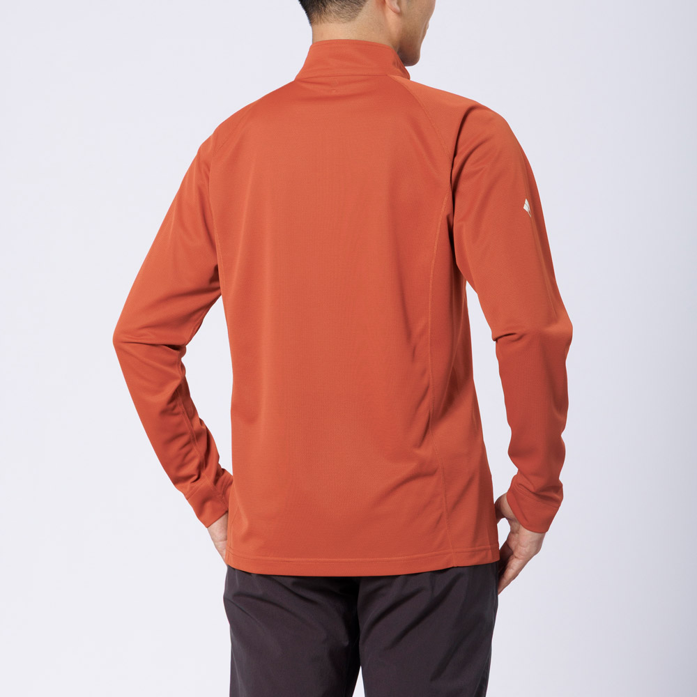 クール ロングスリーブジップシャツ Men's