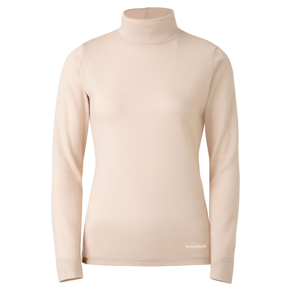 メリノウールプラスハイネックシャツ Women's