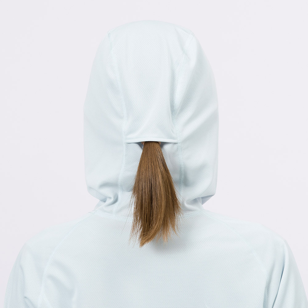 クール フードシャツ Women's