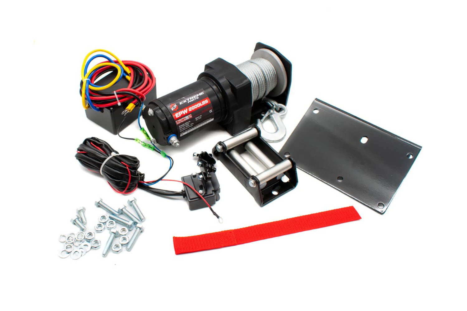 Electric Winch 12V for 110cc, 125cc, Electric Quad
