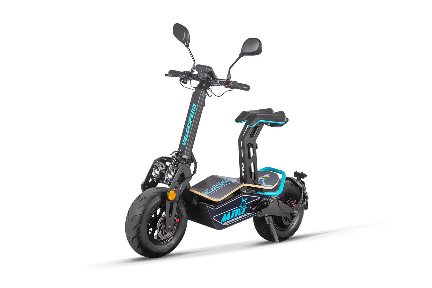 Velocifero MAD 1000W 48V Electric Scooter with Hub Motor