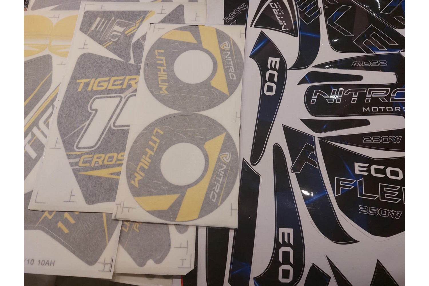 Stickers for Mini Electric Dirt Bikes