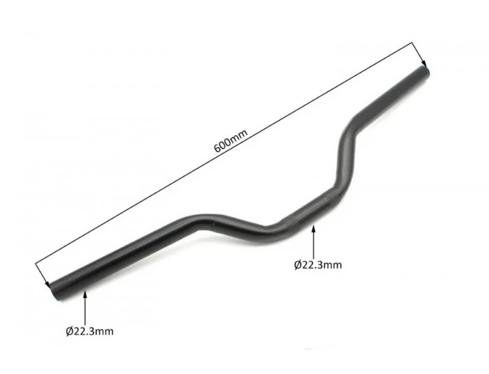 Handlebar for Tiger Electric Dirt Bike from Nitro Motors