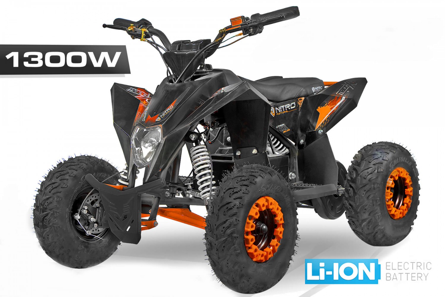 Madox Deluxe L 1300W 48V Li-Ion Kids Electric Quad Bike