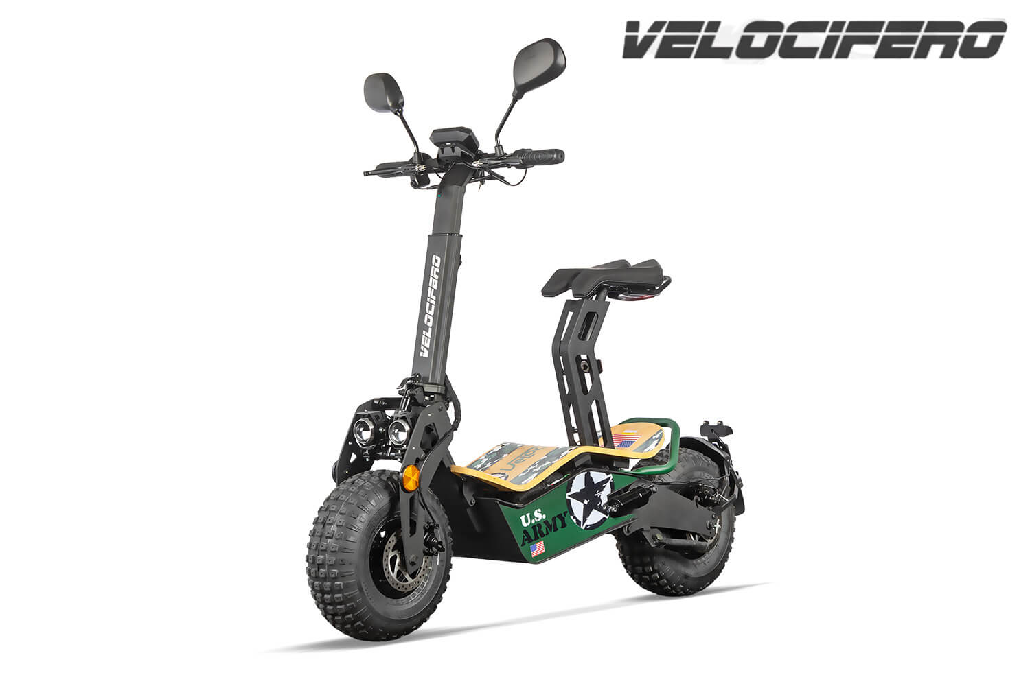 Velocifero MAD 810W 48V Electric Scooter with Hub Motor