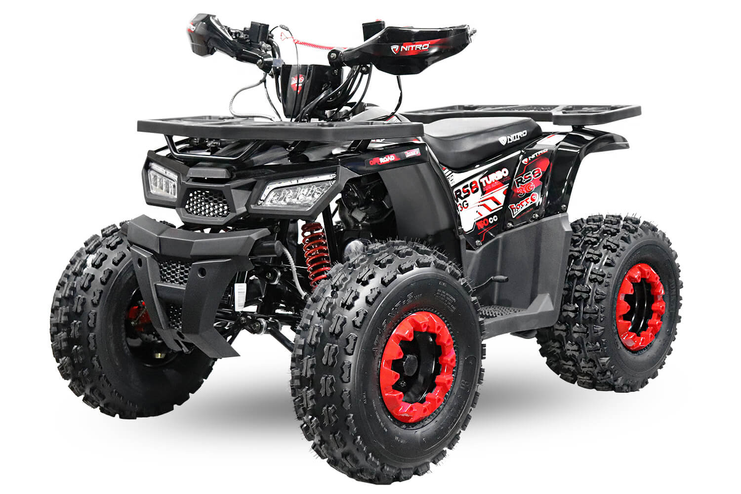 Rocco RS8-3G 150cc Petrol Midi Quad Bike Semi-Automatic