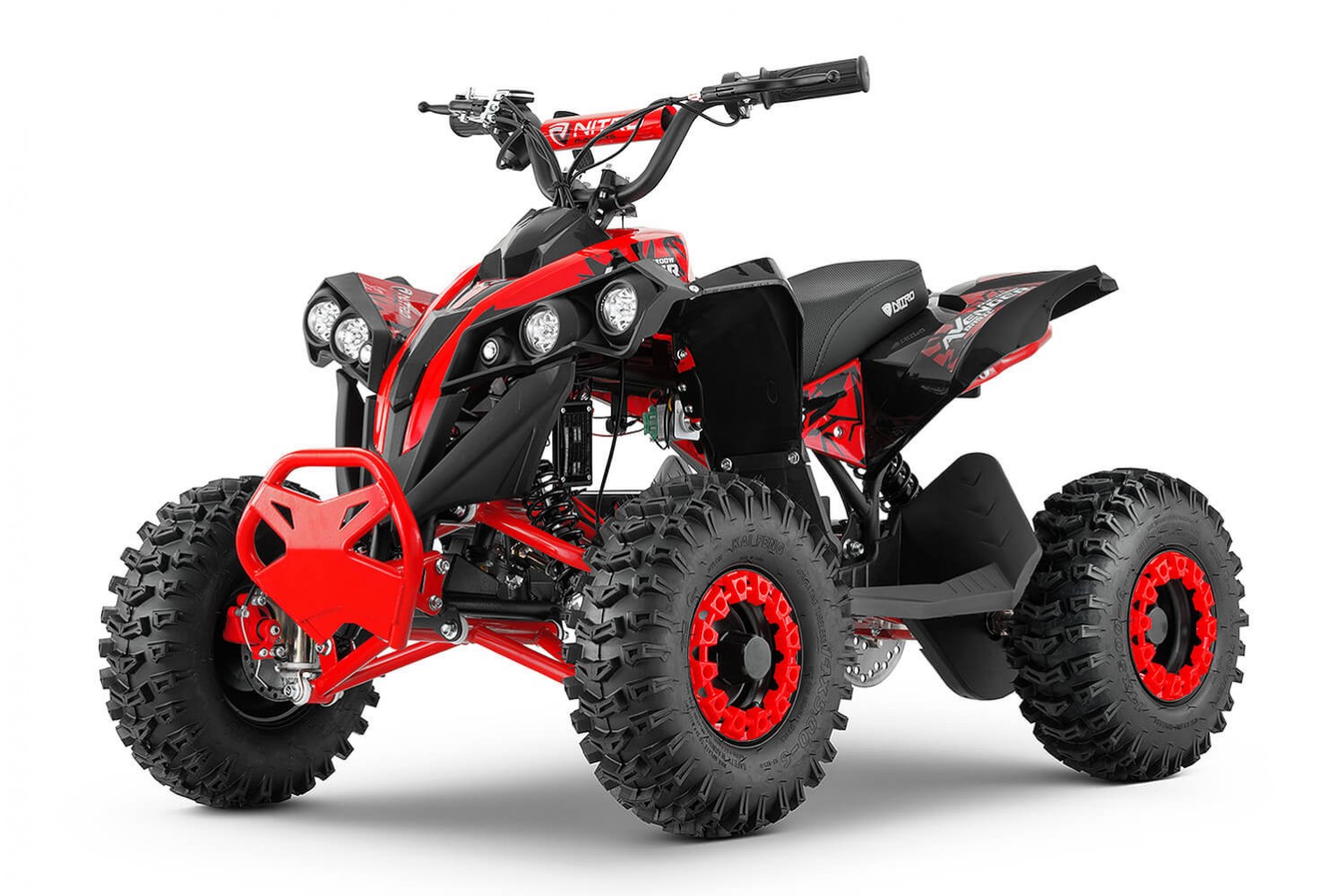 Avenger 1200W 48V Kids Electric Quad Bike on Off Road Tyres