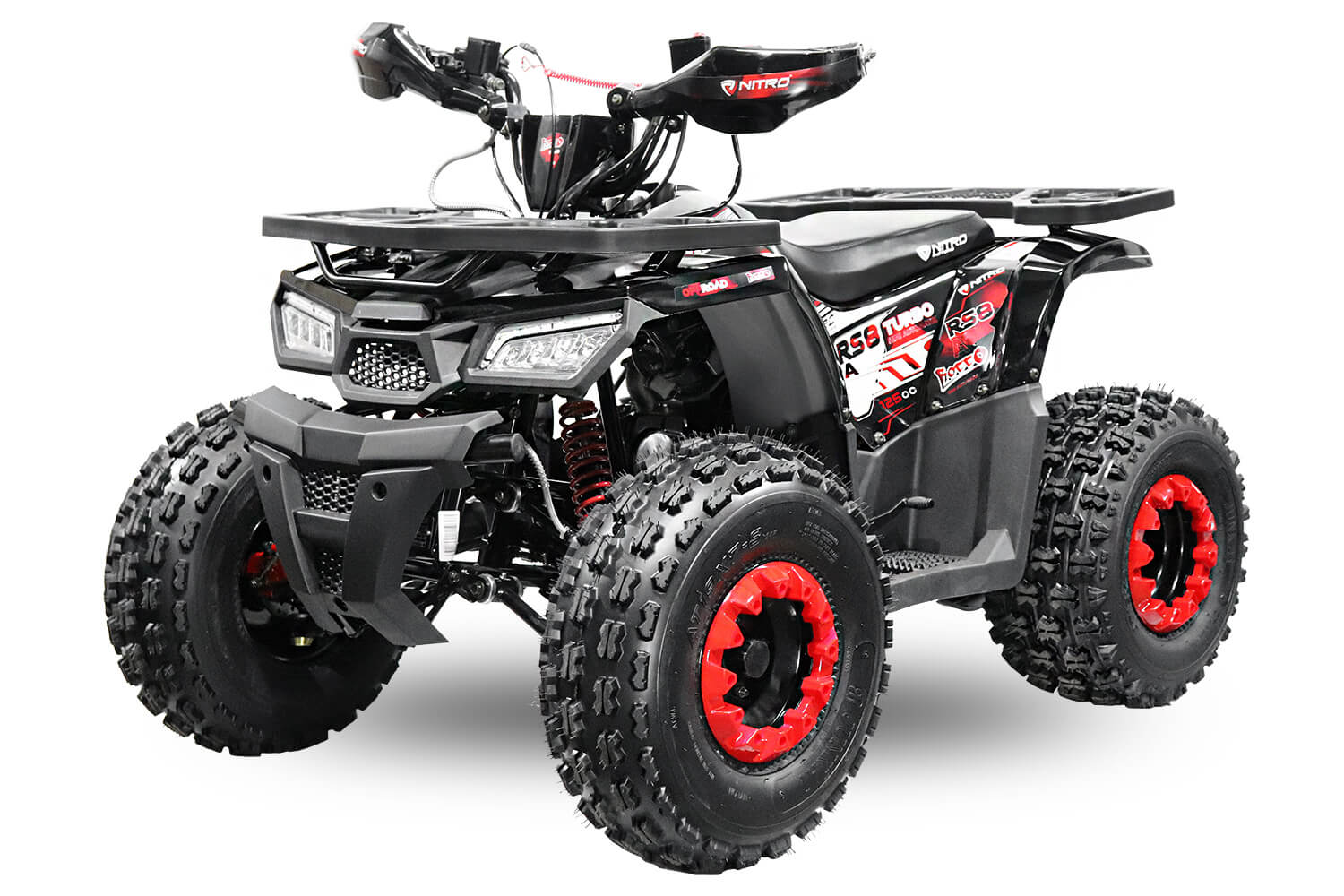 Rocco RS8-3G Sport Edition 125cc Petrol Quad Bike Semi-Automatic