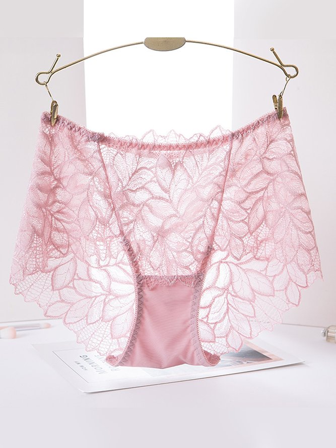 Sexy Lace Breathable Stretch Briefs