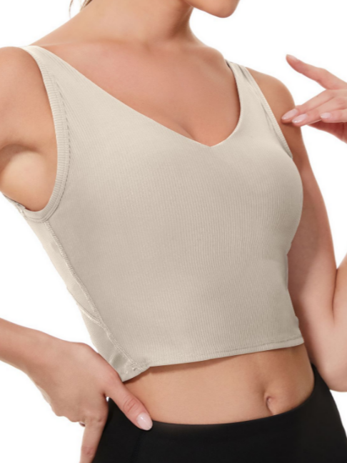 Plain Casual Sports Bra