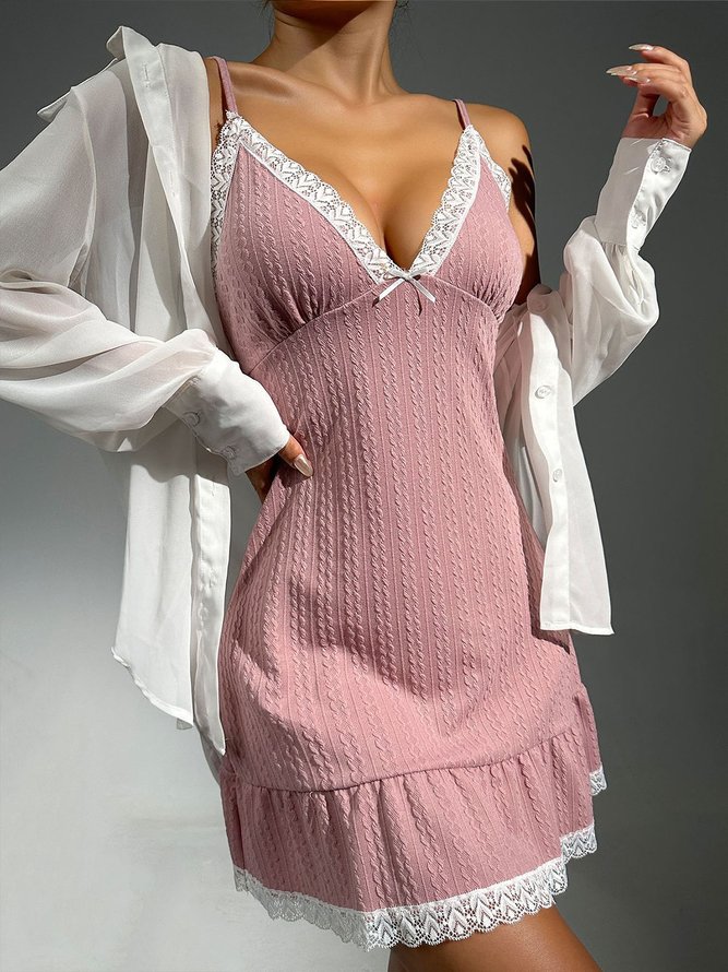Lace V-neck Nightdress