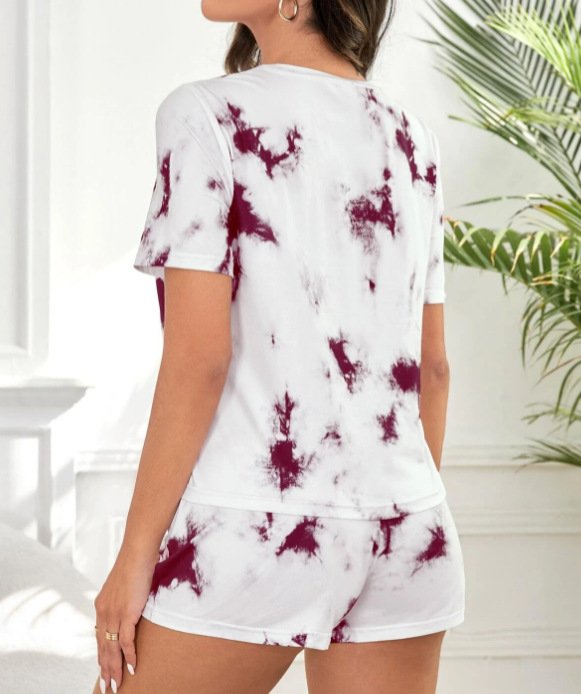 Crew Neck Regular Sleeve Casual Lounge Set