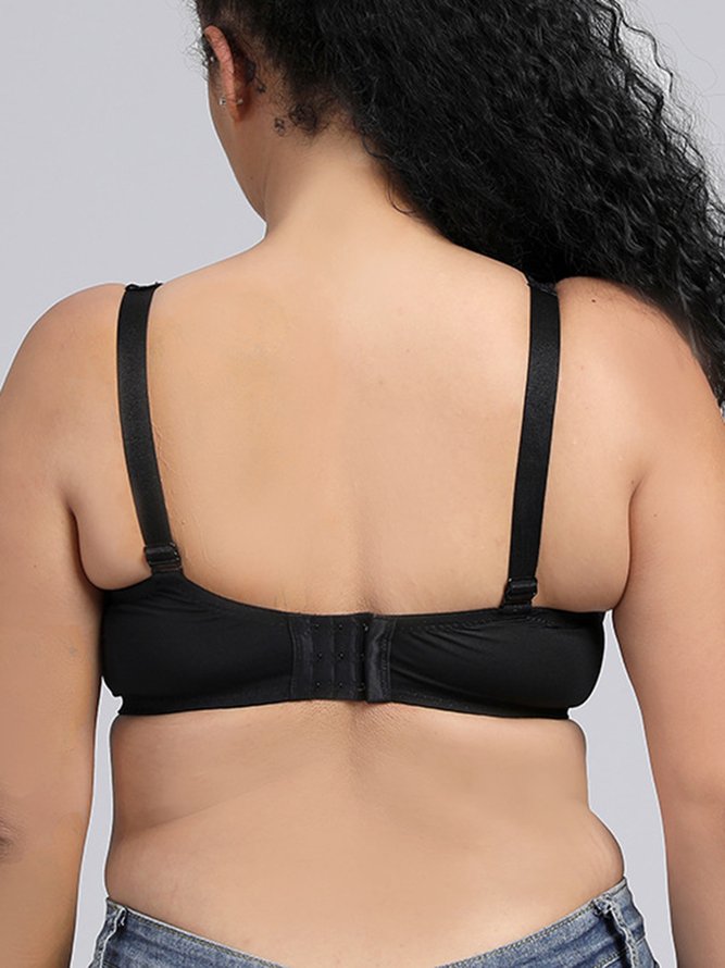 Floral Lace Thin Cup Underwired Bra