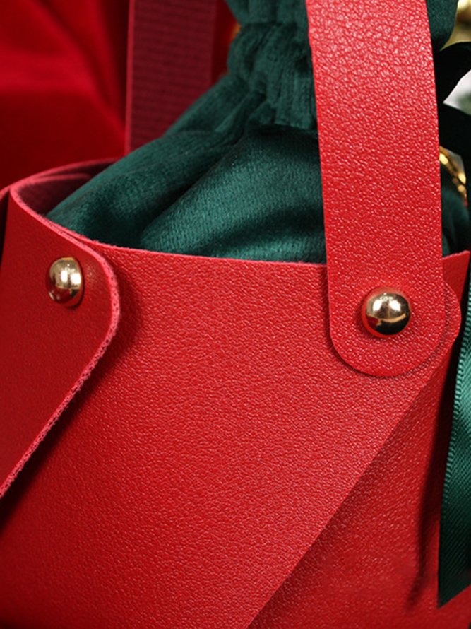 Christmas Apple Bag Gift Bag Storage Bag