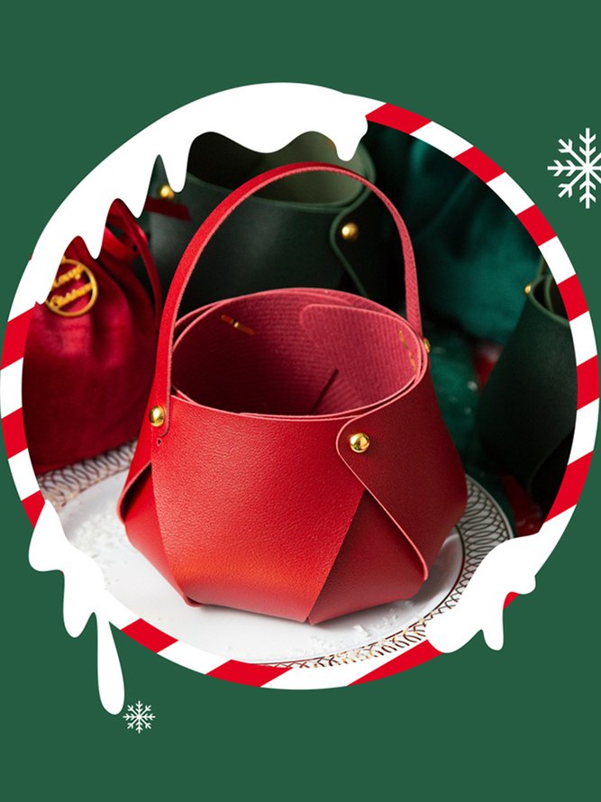 Christmas Apple Bag Gift Bag Storage Bag