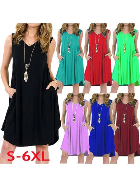 Casual Regular Fit Summer Dresses