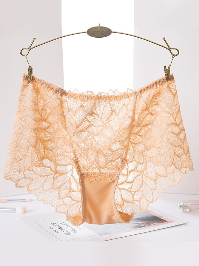 Sexy Lace Breathable Stretch Briefs