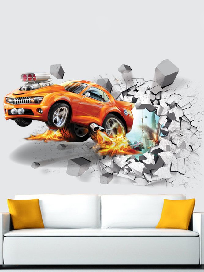 3D Creative Dinosaur Decorative Sticker Bedroom Wall Sticker
