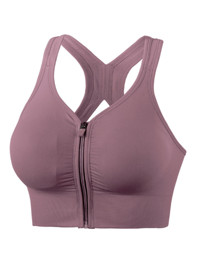 Jersey Sports Plain Sports Bra