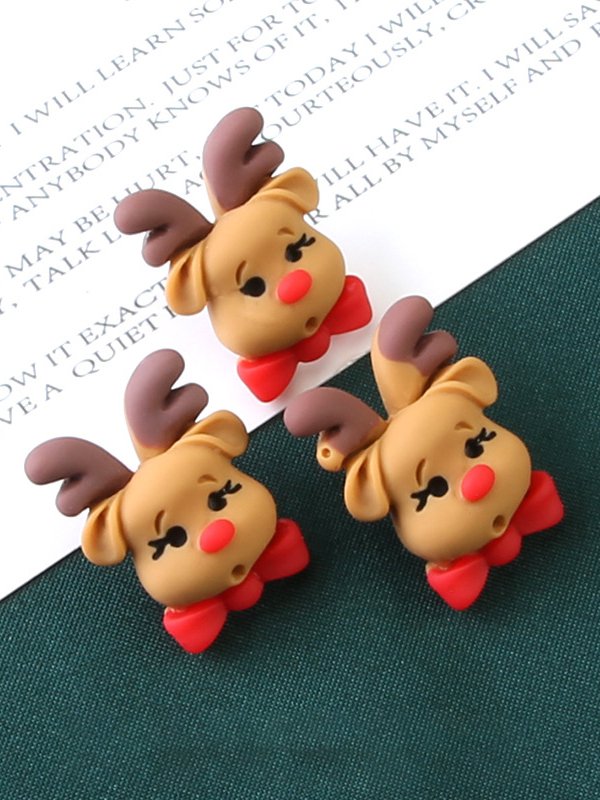 DIY Christmas Elk Santa Christmas Tree Gift Gloves Accessories