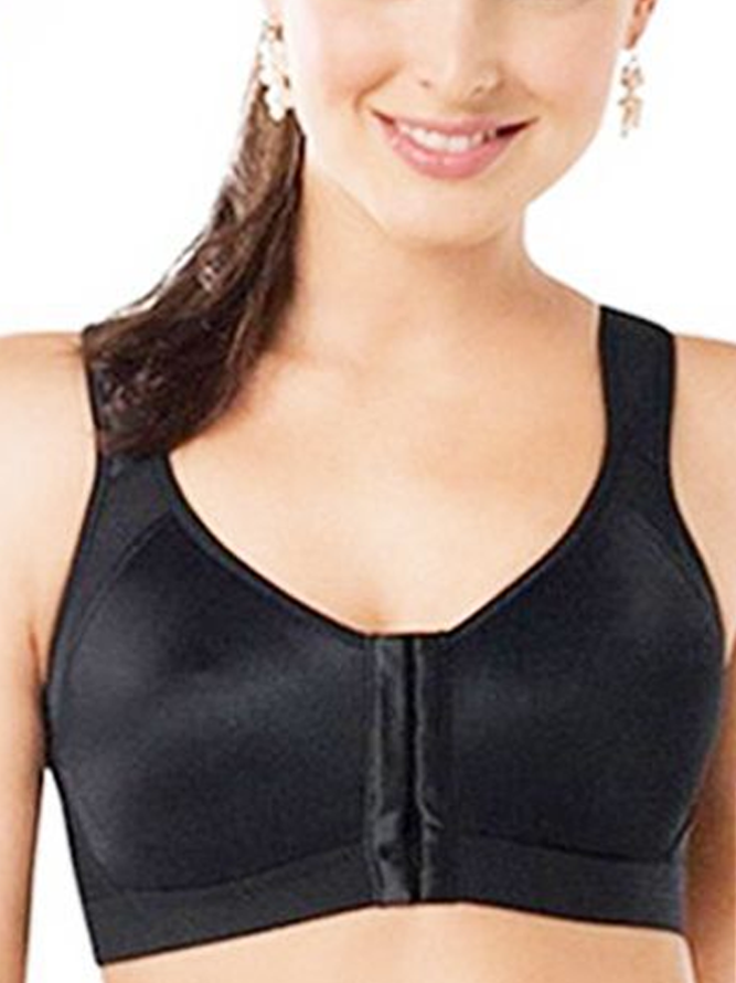 Sports Plain Jersey Sports Bra