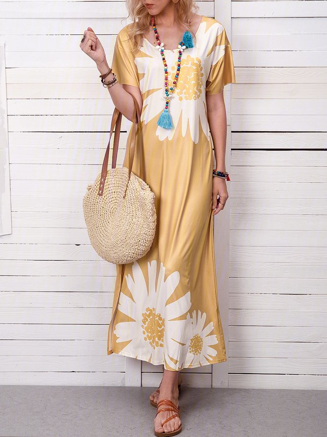 Everyday Women's Dress Casual Daisy Print Dress