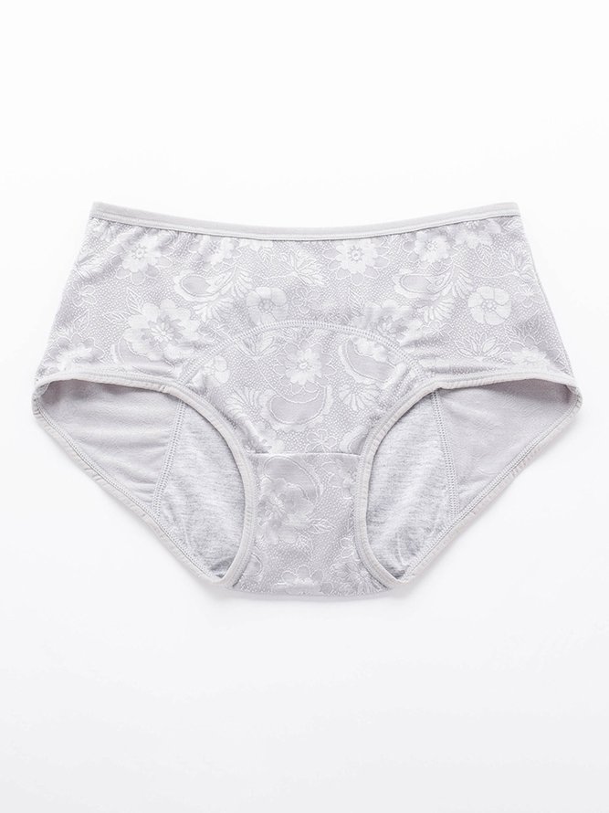 Breathable Comfortable Lace Jacquard Menstruation Physiological Panties