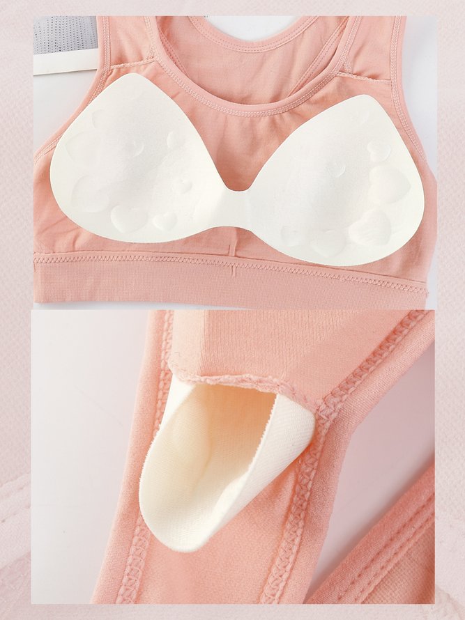 Sports Lettering Shock Absorbing Sports Bra