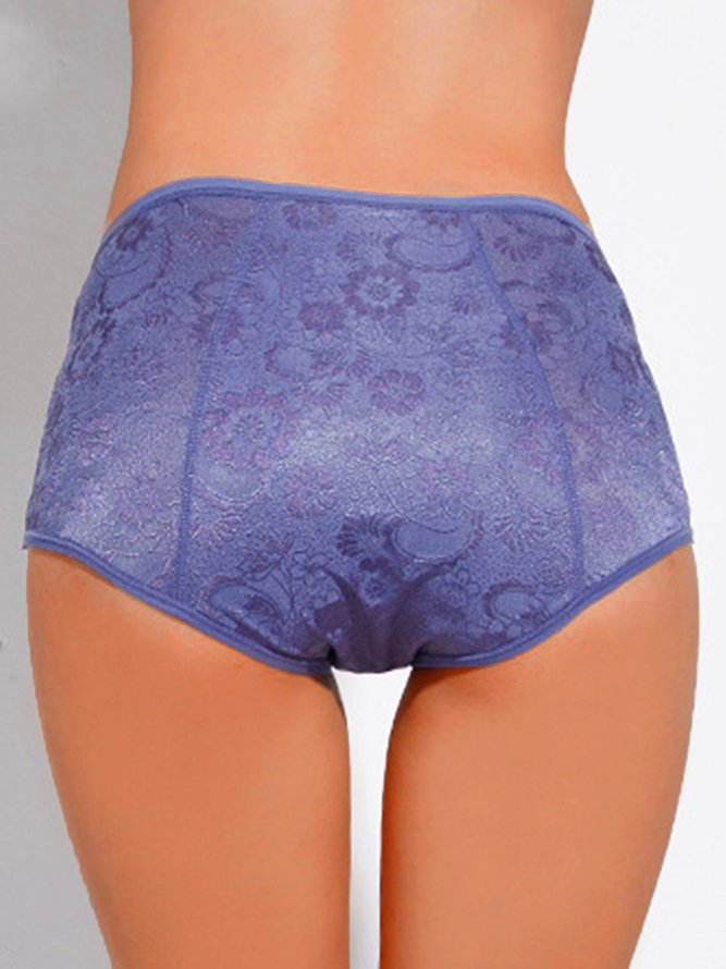 Breathable Comfortable Lace Jacquard Menstruation Physiological Panties