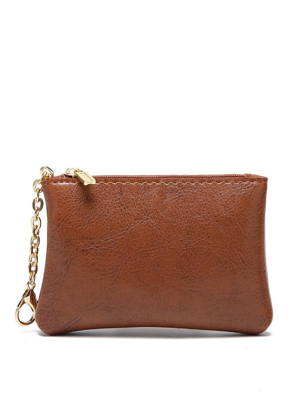 Casual Leather Coin Purse Portable Urban Women's Bag