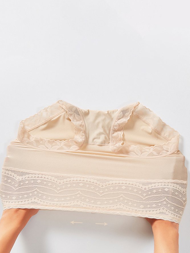 Breathable High Elastic Casual High Waist Lace Briefs Panty