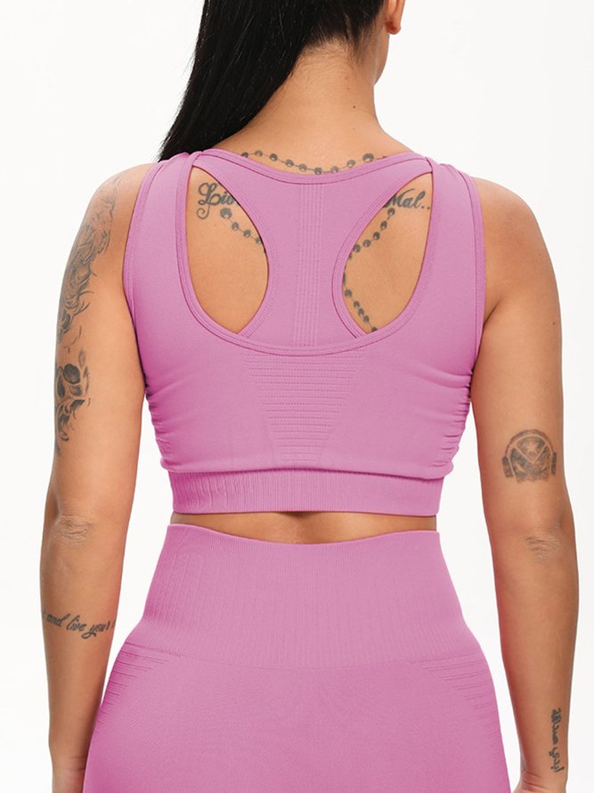 Sports Plain Sports Bra