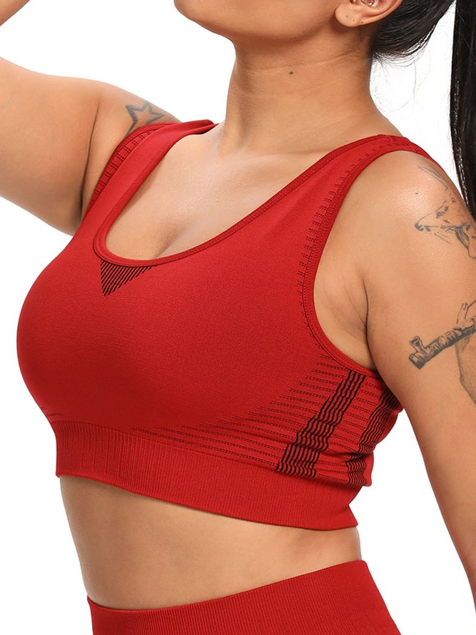 Sports Plain Sports Bra