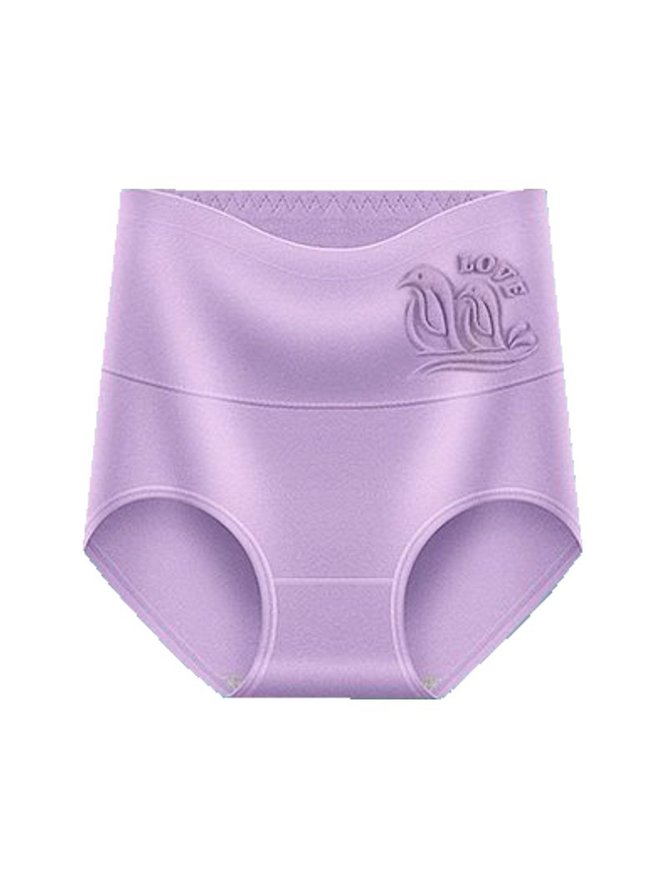 Breathable Casual Cotton Floral Panties