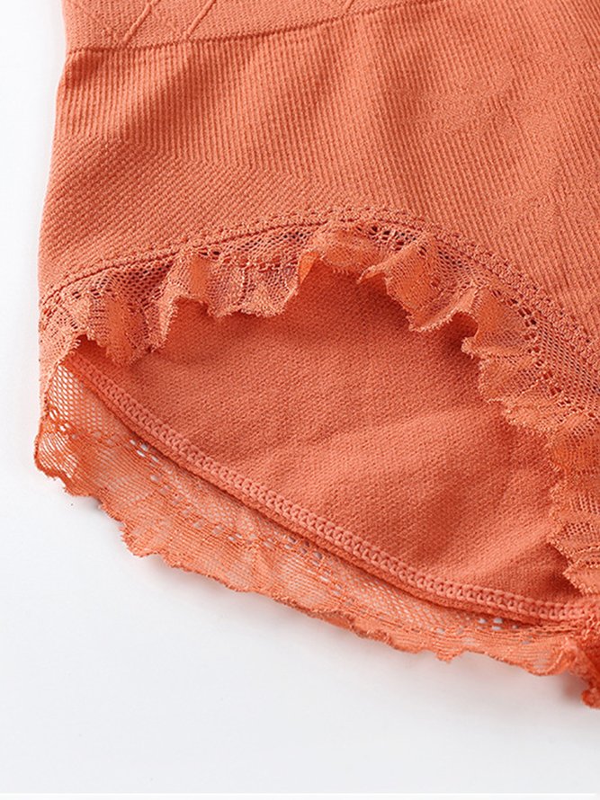 Breathable High Waist Lace Casual High Waist Panty