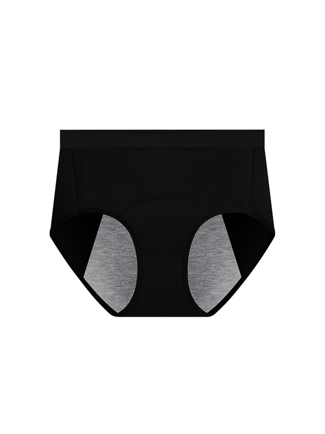 Women's Menstrual Period Briefs Girls Super Soft Postpartum Cotton Panties Underwear