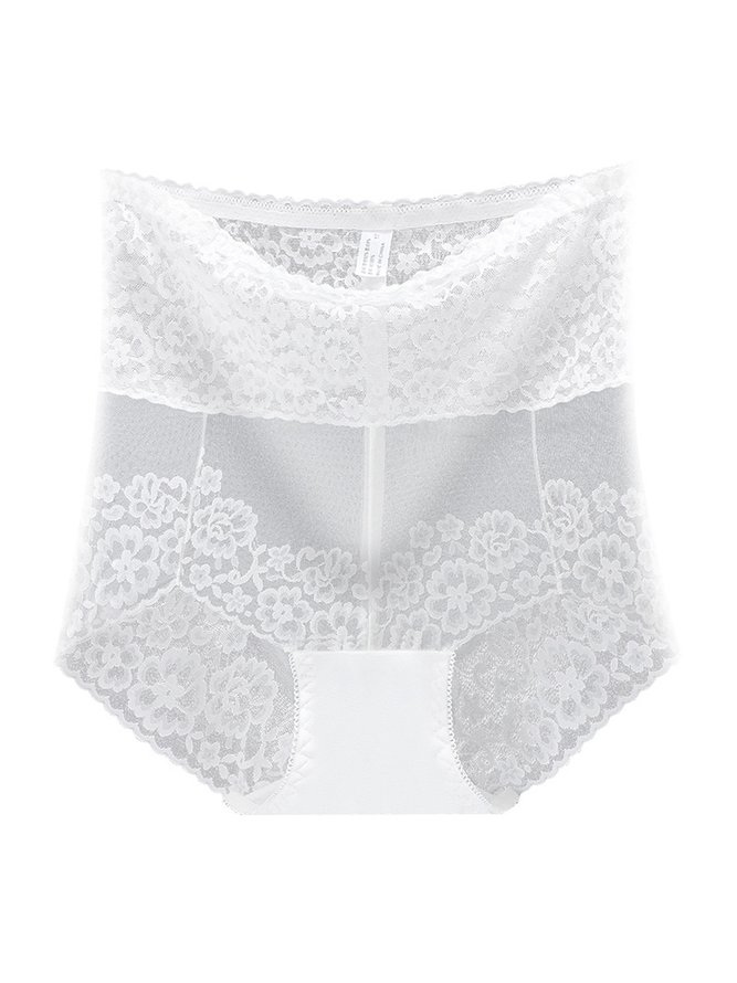 Breathable Sexy Lace High Elastic High Waist Panty