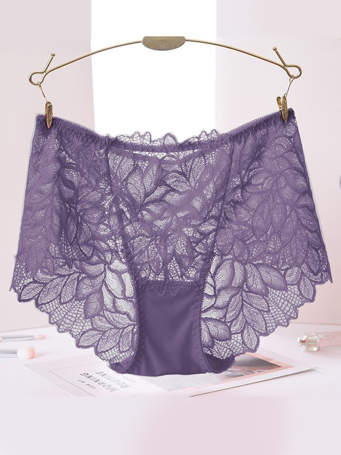 Sexy Lace Breathable Stretch Briefs