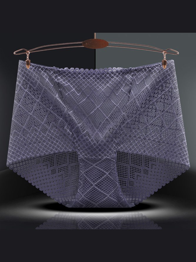 Sexy Lace Geometric Panty