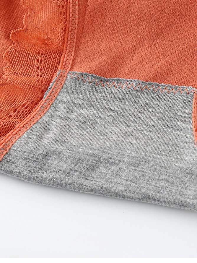 Breathable High Waist Lace Casual High Waist Panty