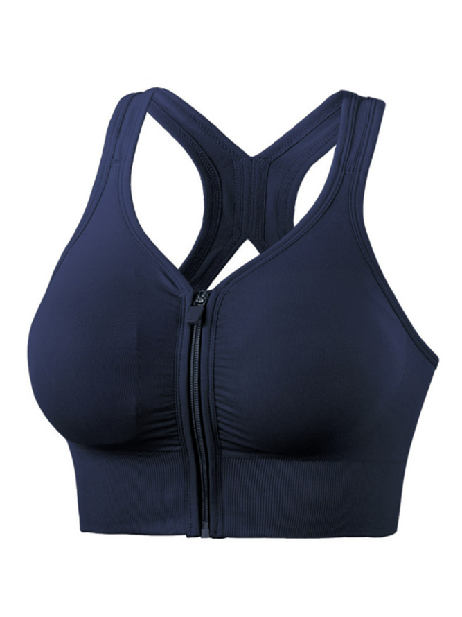 Jersey Sports Plain Sports Bra