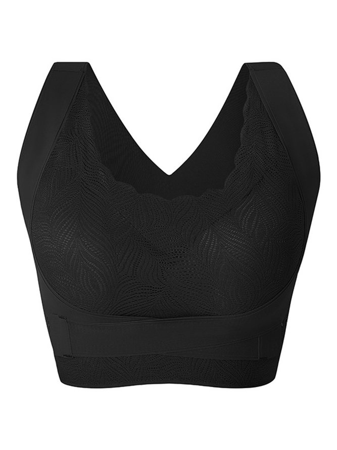 Push-Up Front Sports Tank No Trace Bra