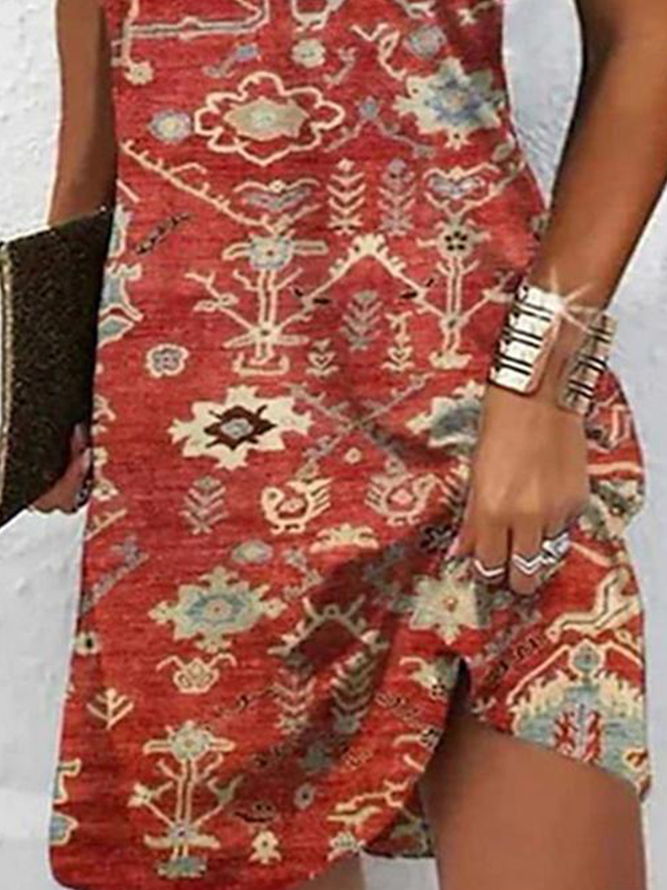 Halter Casual Ethnic Dress