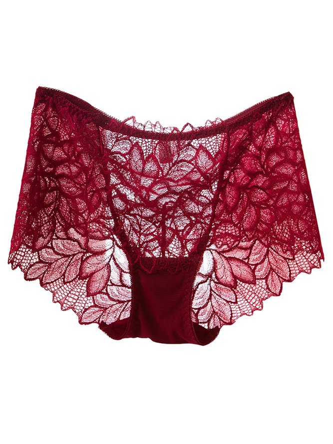 Sexy Lace Breathable Stretch Briefs